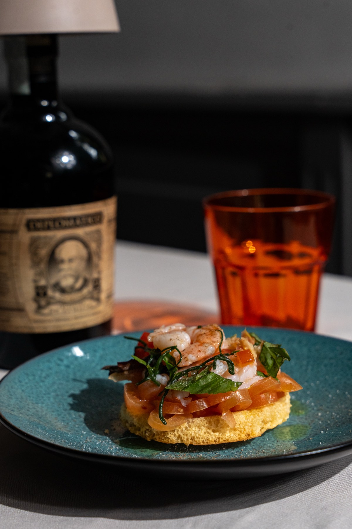 Bruschetta e calici