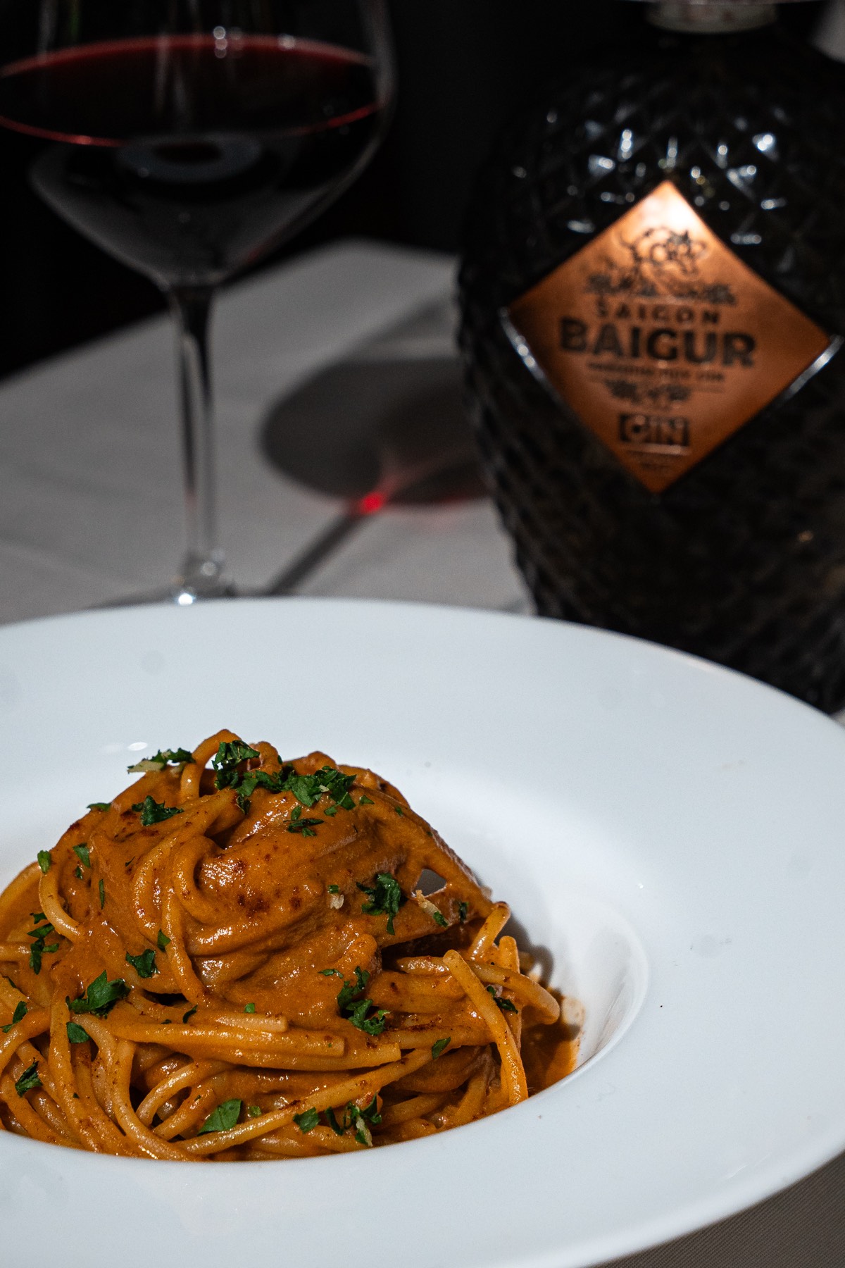 Spaghetti all'assoluto di gambero